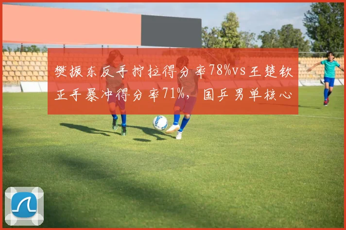 樊振东反手拧拉得分率78%vs王楚钦正手暴冲得分率71%，国乒男单核心武器对比鲜明